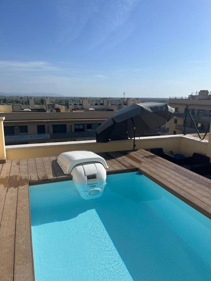 Apartamento Atico Con Piscina Privada Y Zona Chill Out Sant Carlos de la Ràpita Exterior foto